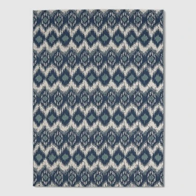 Ikat Outdoor Rug Blue - Threshold Ikat Outdoor Rug Blue - Threshold -Threshold Furnish Shop GUEST 02d8b5bb 8882 41a0 9196 6e979d4f2286