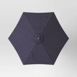 9'x9' Arete Market Patio Umbrella Navy - Threshold™ -Threshold Furnish Shop GUEST 0340ac0d b37f 4927 9bf3 a99c7d4839b2