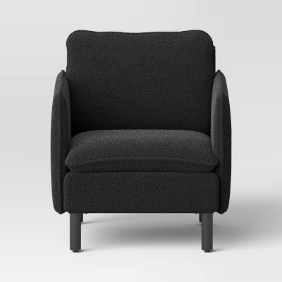 Square Back Accent Chair Black - Threshold™ Square Back Accent Chair Black - Threshold™ -Threshold Furnish Shop GUEST 0553f864 81a9 4300 bab0 c745aae96a83