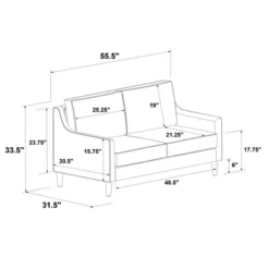 Prescott Loveseat - Threshold™ -Threshold Furnish Shop GUEST 0562b811 53b5 4468 9b10 5a270f47b7c4