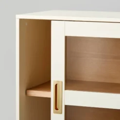 Promontory Sliding Glass TV Stand - Threshold™ Designed With Studio McGee 4 Promontory Sliding Glass TV Stand - Threshold™ Designed With Studio McGee -Threshold Furnish Shop GUEST 0a52b1e4 773b 4988 9e4c 43fbf31bcba8