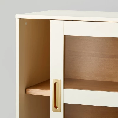 Promontory Sliding Glass TV Stand - Threshold™ designed with Studio McGee Promontory Sliding Glass TV Stand - Threshold™ Designed With Studio McGee -Threshold Furnish Shop GUEST 0a52b1e4 773b 4988 9e4c 43fbf31bcba8