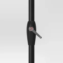 10'x6' Rectangular Market Patio Umbrella - Black Pole - Threshold™ -Threshold Furnish Shop GUEST 157ab792 a50a 4160 8f26 2387844be37f