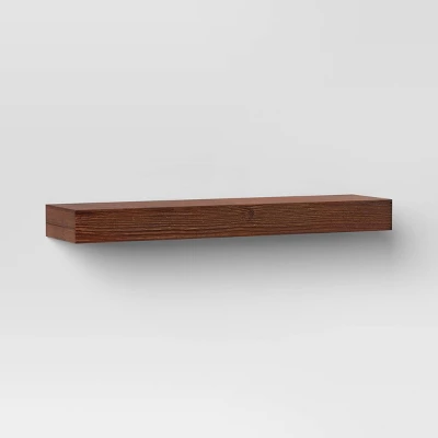 24" Floating Wood Shelf - Threshold™ 24" Floating Wood Shelf - Threshold™ -Threshold Furnish Shop GUEST 168aec75 b9ca 43ee 8450 a572aaeb3a94
