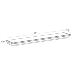 Traditional Wall Shelf White - Threshold™ -Threshold Furnish Shop GUEST 1800e01f f3e4 4fad 9a88 96999268b9a0
