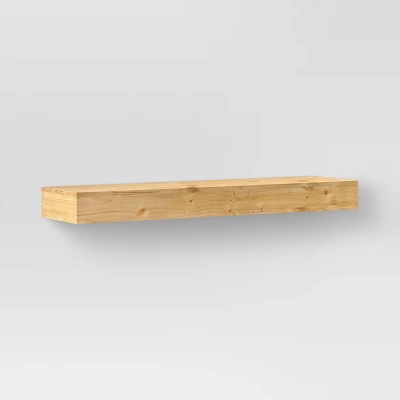 24" Floating Wood Shelf - Threshold™ 24" Floating Wood Shelf - Threshold™ -Threshold Furnish Shop GUEST 18027760 f1f7 4bd1 b34a 428d85b54c2a