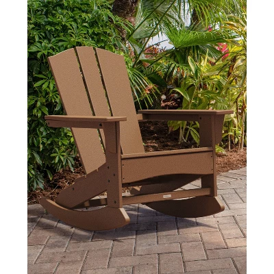 Shawboro POLYWOOD Patio Adirondack Rocking Chair - Threshold™ Shawboro POLYWOOD Patio Adirondack Rocking Chair - Threshold™ -Threshold Furnish Shop GUEST 181731a3 656b 4602 97f0 8976c20331a0