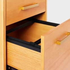 Wood Mid Century File Cabinet Light Brown - Threshold™ 5 Wood Mid Century File Cabinet Light Brown - Threshold™ -Threshold Furnish Shop GUEST 1973ddc6 5c91 466b 8d3a 6c7f25ad22d3