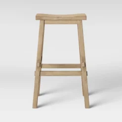 Halifax Farmhouse Wood Barstool - Threshold™ -Threshold Furnish Shop GUEST 1b06258a e3c0 48cc a387 5647345572c1