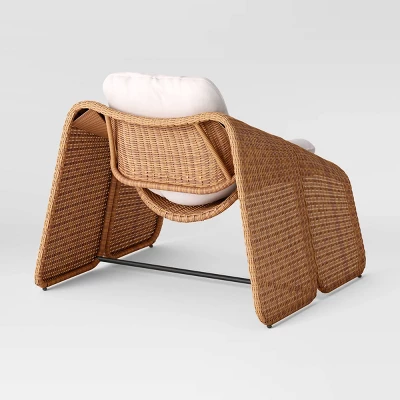 2pc Wexler Statement Chair with Ottoman - Brown - Threshold™ 2pc Wexler Statement Chair With Ottoman - Brown - Threshold™ -Threshold Furnish Shop GUEST 1cd4fe04 ca08 4740 96d1 0e0af605870e