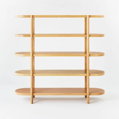 57" Portola Hills 5 Shelf Horizontal Bookcase - Threshold™ designed with Studio McGee 57" Portola Hills 5 Shelf Horizontal Bookcase - Threshold™ Designed With Studio McGee -Threshold Furnish Shop GUEST 1d491ce8 62ca 4886 8555 b451e735161d