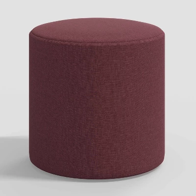 Round Thalia Ottoman in Textured Linen - Threshold™ Round Thalia Ottoman In Textured Linen - Threshold™ -Threshold Furnish Shop GUEST 1dba6d01 5077 4a50 8b64 580472968a8a