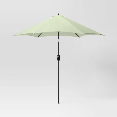 9'x9' Market Patio Umbrella - Black Pole - Threshold™ 9'x9' Market Patio Umbrella - Black Pole - Threshold™ -Threshold Furnish Shop GUEST 1e118571 0d36 4d3c 9db7 5fafc02427c9