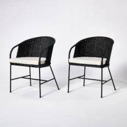 2pc Westcliff Seagrass Dining Chairs - Threshold™ Designed With Studio McGee 8 2pc Westcliff Seagrass Dining Chairs - Threshold™ Designed With Studio McGee -Threshold Furnish Shop GUEST 1ef013bb 4ce3 40b0 b848 cfeb6771829e
