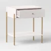 Natural Luxe Accent Table Off-White - Threshold™ -Threshold Furnish Shop GUEST 218031d1 a769 4908 b919 9fa67e09c602
