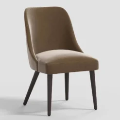Geller Modern Dining Chair In Shiny Velvet Mystere - Threshold™ -Threshold Furnish Shop GUEST 2369bae7 56ac 4476 907a bffe87efe6d3
