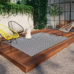 Geo Diamond Outdoor Rug - Threshold™ -Threshold Furnish Shop GUEST 23db025e b35c 43ab a704 cb9cdf62af10