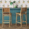 Ceylon Woven And Wood Barstool - Threshold™ -Threshold Furnish Shop GUEST 2589bd3f 9e44 4b02 8c14 baee5cf5d602