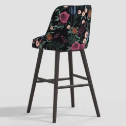 Geller Modern Counter Height Barstool In Botanical Grant Floral Ink - Threshold™ -Threshold Furnish Shop GUEST 262b327f e7a7 45cb 9f89 834fa21078ad
