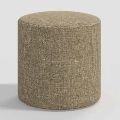 Round Thalia Ottoman In Textured Linen - Threshold™ 4 Round Thalia Ottoman In Textured Linen - Threshold™ -Threshold Furnish Shop GUEST 26599592 80e4 416a 8427 b087092ea95d