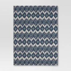 Ikat Outdoor Rug Blue - Threshold 9 Ikat Outdoor Rug Blue - Threshold -Threshold Furnish Shop GUEST 26cc3119 0645 49b3 8d70 543d60a6eca5