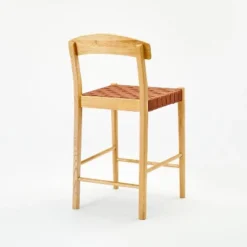 Cliff Haven Solid Wood With Woven Seat Counter Height Barstool - Threshold™ Designed With Studio McGee -Threshold Furnish Shop GUEST 274e9a33 2d06 4b98 9b45 c24c037839c0