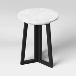 Altavista Round Marble End Table White - Threshold™ 4 Altavista Round Marble End Table White - Threshold™ -Threshold Furnish Shop GUEST 2758c8eb 8d8e 4972 8d46 eafeb11b9283