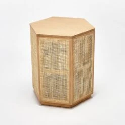 Lomita Rattan Accent Table Natural - Threshold™ Designed With Studio McGee -Threshold Furnish Shop GUEST 27815fad d8ad 4f13 8215 939a58baf0a2