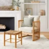 Richfield Barrel Spindle Back Accent Chair Cream/Natural - Threshold™ Designed With Studio McGee -Threshold Furnish Shop GUEST 28776379 63e9 465d 9198 b60f791944c0