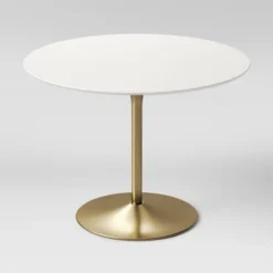 Braniff Round Dining Table Metal Base - Threshold™ -Threshold Furnish Shop GUEST 2f774cae 7bbe 4719 bfb6 d6400dbe7d3b