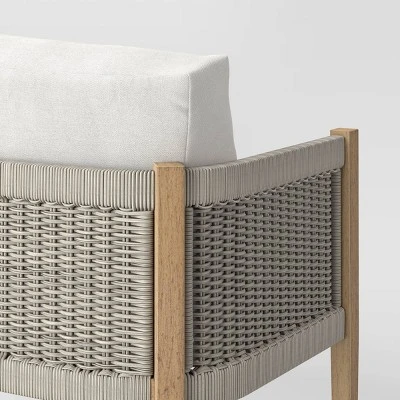 Pasadena Patio Loveseat - Gray - Threshold™ designed with Studio McGee Pasadena Patio Loveseat - Gray - Threshold™ Designed With Studio McGee -Threshold Furnish Shop GUEST 318be5ba 5e37 4638 8852 52683a256653