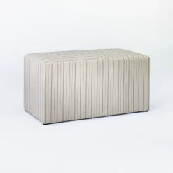 Lynwood Cube Bench - Threshold™ Designed With Studio McGee -Threshold Furnish Shop GUEST 3481984c acbb 4c8f a6df 8cb192f94ae4