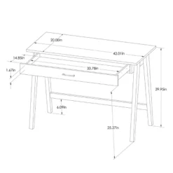 Paulo Wood Writing Desk With Drawer - Threshold™ -Threshold Furnish Shop GUEST 3523b949 cdf7 44af ba99 a848cef26b34