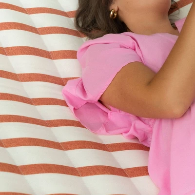 13' Pillowtop Outdoor Fabric Hammock with Spreader Bar Striped - Threshold™ 13' Pillowtop Outdoor Fabric Hammock With Spreader Bar Striped - Threshold™ -Threshold Furnish Shop GUEST 36ce2942 85de 490c a32b 6712e1c9897f