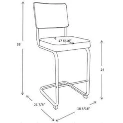 Cecilton Chrome Cantilever Counter Height Barstool Cream Boucle - Threshold™ -Threshold Furnish Shop GUEST 3858fa9d 86e6 4bd9 99af 02bff186a58f