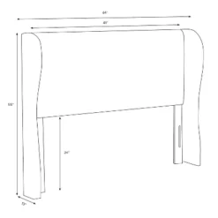 Tufted Velvet Upholstered Wingback Headboard - Skyline Furniture -Threshold Furnish Shop GUEST 3ca1762d 235b 4e43 a75a de4783f53304