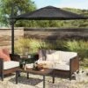 11'x11' Offset Patio Umbrella Black - Black Pole - Threshold™ -Threshold Furnish Shop GUEST 3d7b0d91 3968 4ac6 aa3a f6ac5ccdb002