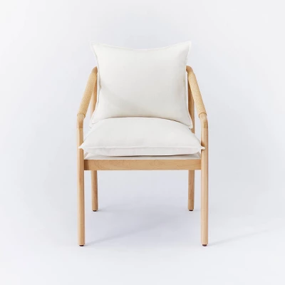 Ventura Upholstered Accent Chair with Wood Frame Natural - Threshold™ designed with Studio McGee Ventura Upholstered Accent Chair With Wood Frame Natural - Threshold™ Designed With Studio McGee -Threshold Furnish Shop GUEST 419df20a 1a4a 4f09 a517 2a56c6d1c048