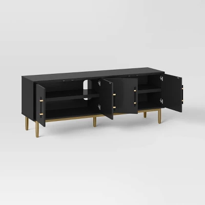 60" Ellery Luxe Media Stand - Threshold™ 60" Ellery Luxe Media Stand - Threshold™ -Threshold Furnish Shop GUEST 42936f40 6b09 4f3f b189 48430b2e471a
