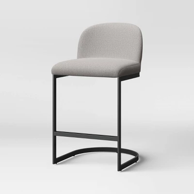 2pk Jules Cantilever Armless Upholstered Counter Height Barstool - Threshold™ 2pk Jules Cantilever Armless Upholstered Counter Height Barstool - Threshold™ -Threshold Furnish Shop GUEST 46ddd800 3242 4d16 88a3 b4606183809a