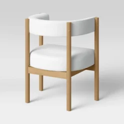 Kenova Upholstered Dining Chair With Wood Dowel Legs Cream - Threshold™ -Threshold Furnish Shop GUEST 475c4f31 9f1c 41f8 be66 c4250c814c9e