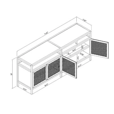 Springville Caned Door TV Stand - Threshold™ designed with Studio McGee Springville Caned Door TV Stand - Threshold™ Designed With Studio McGee -Threshold Furnish Shop GUEST 4767db1b 9dbf 4d97 9af5 725f225f4811