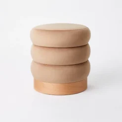 Clarkdale Channel Tufted Ottoman With Wood Base - Threshold™ Designed With Studio McGee 9 Clarkdale Channel Tufted Ottoman With Wood Base - Threshold™ Designed With Studio McGee -Threshold Furnish Shop GUEST 49c40f06 ce24 490b b665 fce10ad00f8a