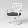2pc Fairmont Metal Rocking Outdoor Patio Dining Chairs Swivel Chairs Charcoal - Threshold™ -Threshold Furnish Shop GUEST 4a632cdb f176 4b9a a26a 597bf534a94f