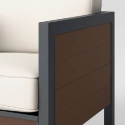 Bryant 2pk Faux Wood Patio Club Chairs - Gray/Natural - Threshold™ -Threshold Furnish Shop GUEST 4b3dd7d8 f559 42f6 8734 a91082fd3e71