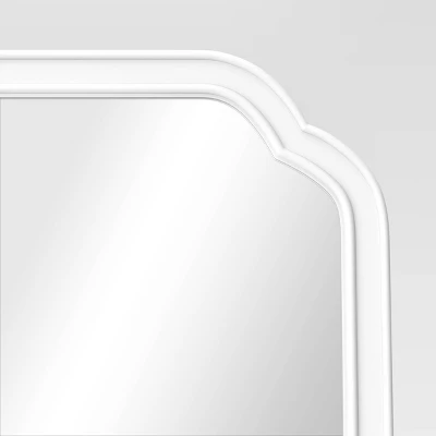 20" x 60" Easel French Country Collection Mirror White - Threshold™ 20" X 60" Easel French Country Collection Mirror White - Threshold™ -Threshold Furnish Shop GUEST 4b6c02cb 527d 4928 b45e 6ab31f2dea79