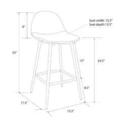 Copley Counter Height Barstool - Threshold™ -Threshold Furnish Shop GUEST 4c309468 7d53 48a5 84f9 ec10ddbadc37