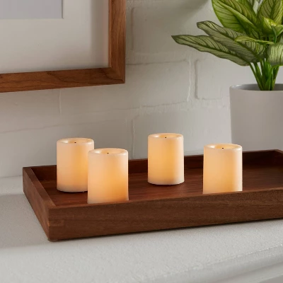 1.82" x 1.4" 4pk LED Votive Flameless Black Wick Candle Cream - Threshold™ 1.82" X 1.4" 4pk LED Votive Flameless Black Wick Candle Cream - Threshold™ -Threshold Furnish Shop GUEST 4cd7032b 536b 4438 9c77 4f1232054e25