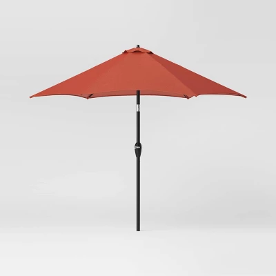9'x9' Market Patio Umbrella - Black Pole - Threshold™ 9'x9' Market Patio Umbrella - Black Pole - Threshold™ -Threshold Furnish Shop GUEST 4e13542d 5991 4506 8183 fa9e8493f02d