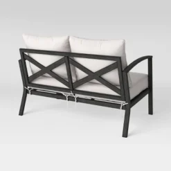 Ryegate Weathered Teak Patio Loveseat - Threshold™ -Threshold Furnish Shop GUEST 4e5769e4 de8a 4319 966a e74f0172a705